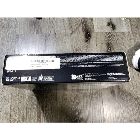 D-Link Wireless Router N300 DIR 615 4Lan Ports Wireless USB Port Black - Picture 3 of 4